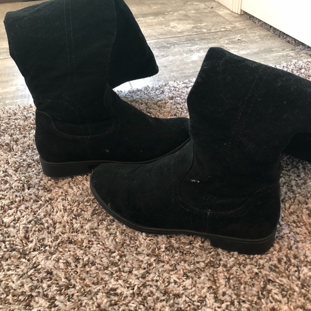 Over the knee high boots